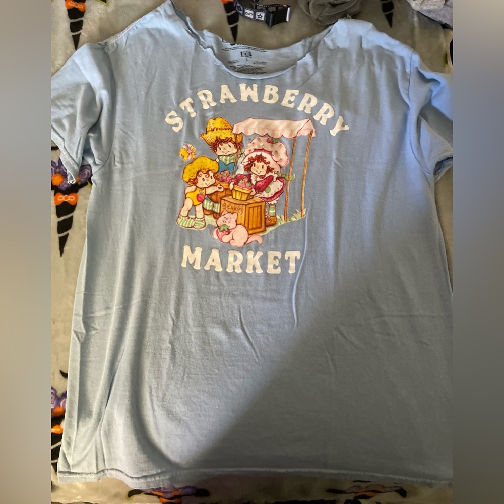 Strawberry Shortcake Blue Shirt